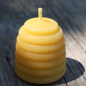 Beehive Pillar Beeswax Candle